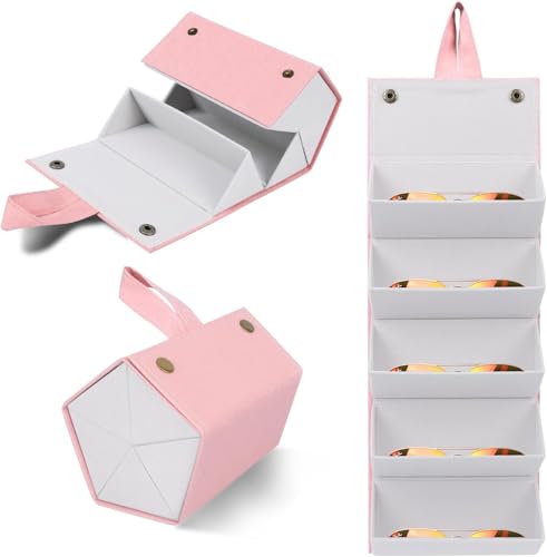 Image of Travel Sunglasses Organizer, Sunglasses Travel Case for Multiple Pairs, Multiple Glasses Travel Case for Women, Men
