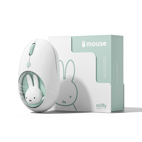 MiPow x Miffy Bluetooth wireless mouse, small portable mouse