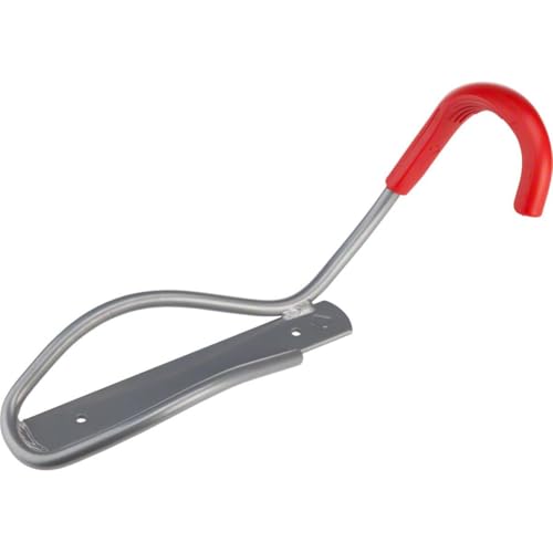 Delta Cycle & Home Leonardo - Gancho de montaje en pared para colgar bicicleta, color gris