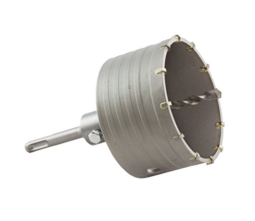 Bohrkrone Dosenbohrer Lochbohrer Lochsäge Kernbohrer SDS Plus 100 mm mit Bohrer (SDS100) Cover