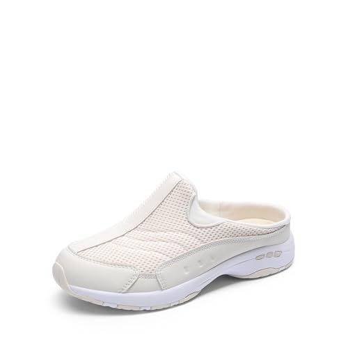 DREAM PAIRS Mules for Women Sneakers Slip on Shoes for Women Walking Shoes 10 Khaki