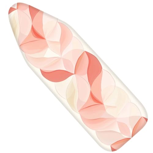 Image of Nuxovilar Soft Gradient Leaf Ironing Board Cover 15x54 Polyester | Iron Pad Scorch Guard laundry helper protective board shield home laundry room craft studio (Gradient Leaf)