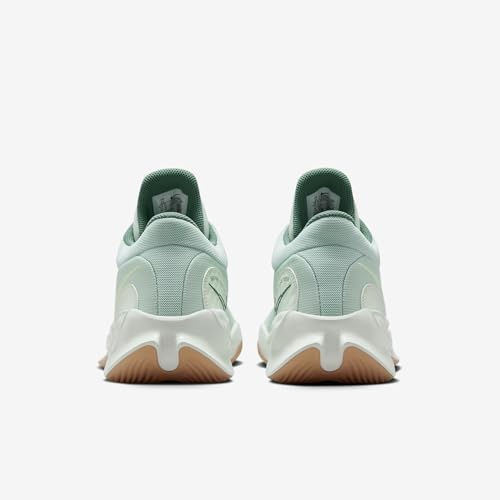 Nike Elevate 3 Basketball Shoes (DD9304-301, Barely Green/Jade Ice/Metallic Red) Size 132