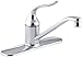 KOHLER 15171-F-CP Coralais(R) Three-Hole Sink 8-1/2" spout and Lever Handle Kitchen Faucet, Polished Chrome