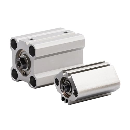Vérin pneumatique compact CQ2B double effet 25mm pour machine de tri - 2