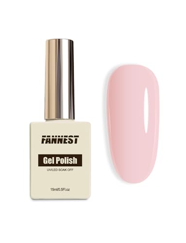 Esmalte en Gel Milky Pink 15 ML Para Uñas miniatura 1