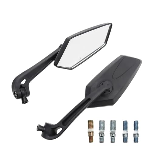 Espejo retrovisor para motocicleta antirreflejos para eliminar los puntos ciegos 2