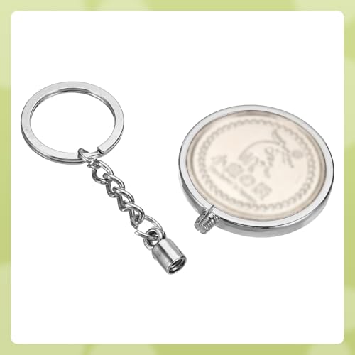 Llavero Porta Moneda Metálico 40mm, 2 Piezas miniatura 5