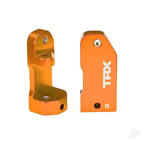 Caratteristiche: Traxxas 3632T Caster Blocks Alluminio 6061-T6 anodizzato arancione a 30 gradi