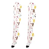 Nander Ice Cream and Popsicles Women Thigh High Socks,Boot Socks Knee High Socks Stockings