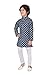 Tathastu Boys Festive Cotton Kurta Pajama Set - KS1886A-8 - Blue