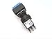 IDEC HA2B-M2C5-S Blue, 16MM, PUSHBUTTON