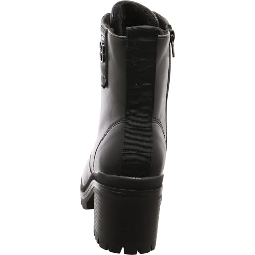 s.Oliver Damen Stiefeletten zum Schnüren mit Blockabsatz Herbst, Schwarz (Black), 38 EU – Ansicht 3