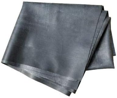 Custom Pro 45 Mil EPDM Pond Liner 5x5 Feet - Durable, Flexible, Rubber, Waterproof Membrane for Water Features and More Fish and Plant Safe