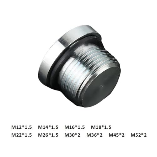 Tapón brida hexagonal con arandela para reparar pérdidas de aceite en tuberías 4