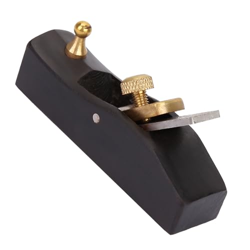 Ebony Hand Plane - and Cutting Woodcraft Tool for Beginners and Professionals (80mm)