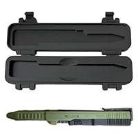 Tactical Slide Action Ballpoint Pen, Tactical 3D Printed Slide Action Pens EDC, Creative Novelty Writing Tool, Refillable Smooth Ink Pen, Unique Desk Accessory & Gift for Men (#1)