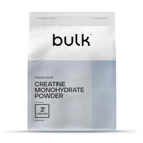Bulk Creatin Monohydrat Pulver 500 g | 147 Portionen | Reines mikronisiertes Kreatin | Passionsfrucht | Vegan & Halal | Ideal für Fitness, Training & Gym | Leicht aufzulösen Bulk Creatin Monohydrat Pulver 500 g | 147 Portionen | Reines mikronisiertes Kreatin | Passionsfrucht | Vegan & Halal | Ideal für Fitness, Training & Gym | Leicht aufzulösen