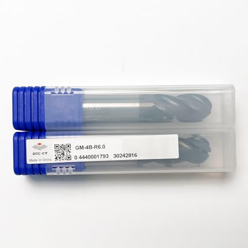 HAUZHICHUN GM-4B-R6.0 Carbide End Mill