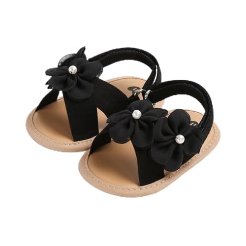 Image of Infant Baby Girls Boys Summer Sandals Premium Unisex Non Slip Rubber Soft Sole Breathable Toddler First Walker Outdoor Beach Shoes
