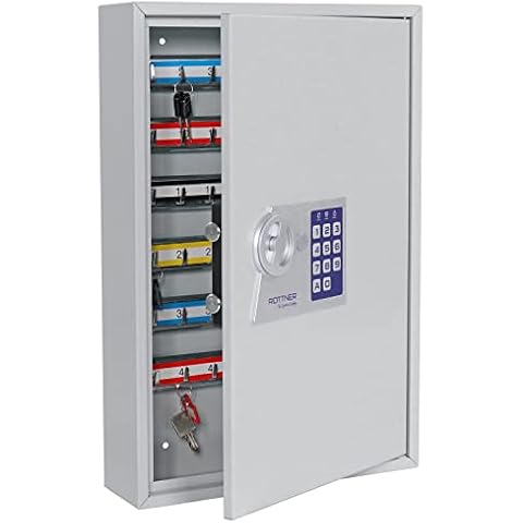 Rottner Large Key Cabinet S 100 with Electronic Lock Cover