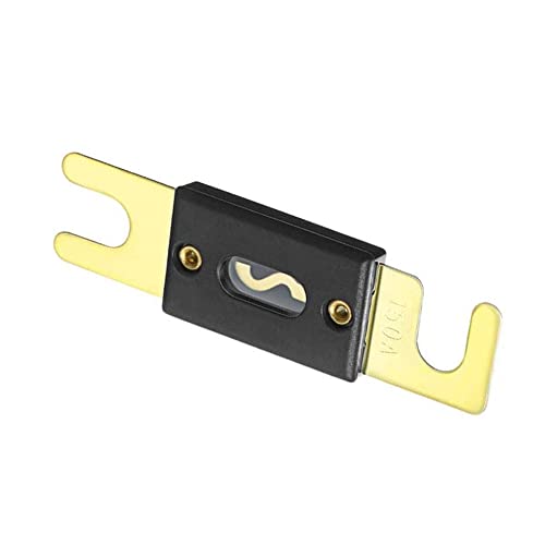 Apeixoto 150A Inline Anl Fuse Holder For Car Audio Amplifier 0/2/4 Gauge Awg Fuse Holder With 150 Amp Fuse And Insulating Cover 150A #TOP5