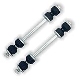 Koxot 2Pcs K700537 (K8848) Sway Bar Stabilizer Link Fit For (Front: for Ford 94-04 Mustang, 96-14 Express 1500, 96-23 Savana 2500 3500)(Rear: 92-11 Crown Victoria, Town Car)