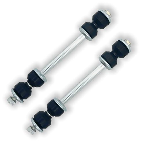 Koxot 2Pcs K700537 (K8848) Sway Bar Stabilizer Link Fit For (Front: for Ford 94-04 Mustang, 96-14 Express 1500, 96-23 Savana 2500 3500)(Rear: 92-11 Crown Victoria, Town Car)