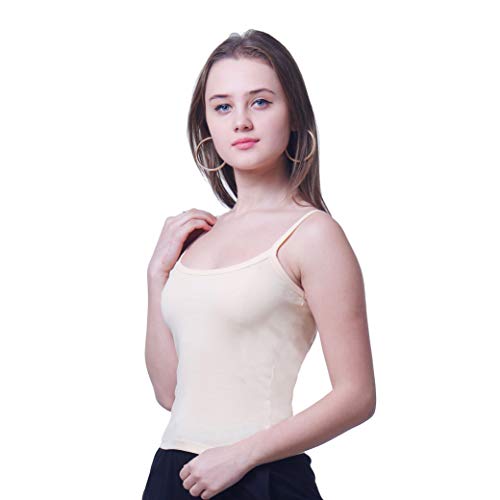 Image of Splash Women's Camisole Slip|Fine Cotton Rich Spaghetti Top for Women and Girls - 120