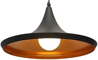 Chrasy Modern Industrial Pendant Ceiling Light Vintage Black Metal Hanging lamp E27 Base Droplight for Restaurant Home Decoration