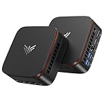 NiPoGi P1 Mini PC AMD Ryzen 3300U(4C/4T,up to 3.5GHz), Mini PC Windows 11 Pro 16GB RAM 512GB M.2SSD,4K Triple Display/LAN/WiFi/BT/USB3.2 Type-C/HDMI 2.0/DP 1.4 Mini Computer for Home Office