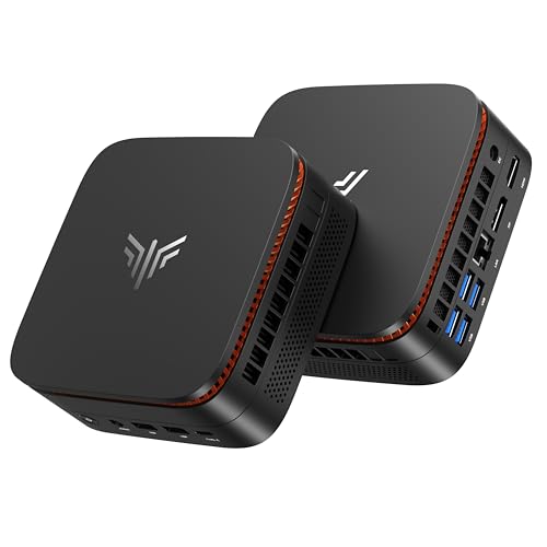 NiPoGi Pinova P1 Mini-PC AΜD Ryzen 4300U W11 Pro (4C/4T, 3,7 GHz, Besser als 3500U/3200U/N150/N97) 16GB DDR4 RAM + 256GB SSD Erweiterbar/4K Triple Display/WiFi5/BT4.2/LAN Desktop-PC Büro Bildung