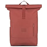 Johnny Urban Rolltop Rucksack Damen & Herren Rot - Robin Large (ehemals Aaron) - 15.6