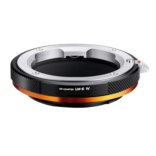 Lens Converter， Adaptador de Montura de Lente, Compatible con Leica ML/M EOS, Compatible con Cuerpo de cámaras Nikon ZF AI M4/3 X,Renewal Accessories(Blue)