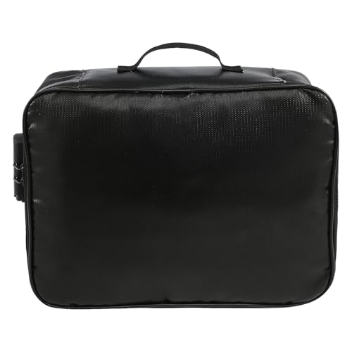 Bolsa organizadora de documentos à prova d'água, bolsa organizadora de documentos de grande capacidade, bolsa organizadora de arquivos segura com trava de combinação, organizador de documentos