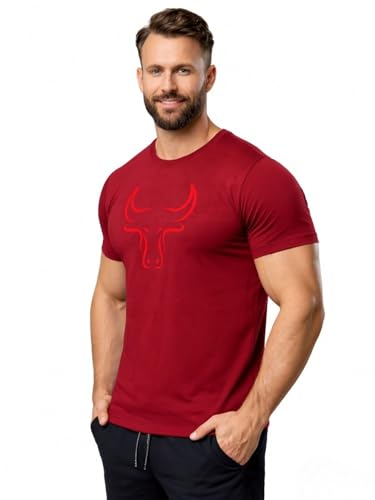 Image of 3Colours RGB Active Fit T-Shirt - Lightweight Polyester Sportswear-Bull