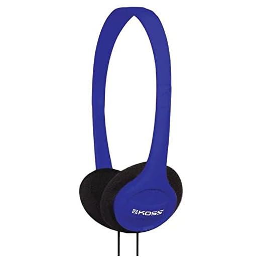 Koss Fones de ouvido supra-auriculares 190460 KPH7B, preto