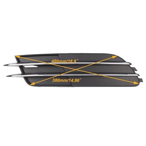 Grille antibrouillard A6 4G0807681 pour corriger un cache calandre manquant - 2