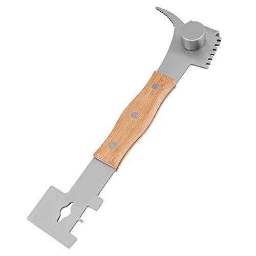Folany Raspador de colmeia, raspador multifuncional de aço inoxidável de 27 cm, ferramenta de apicul