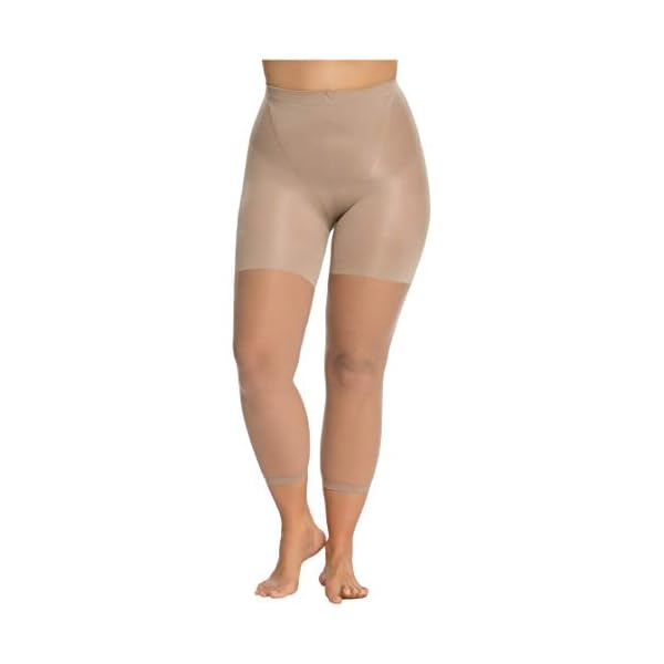 Spanx-Original-Footless-Shaper SPANX Women's 1577 Trust Your Thinstincts Thong Bodysuit Briefer Shapewear, Nude, L