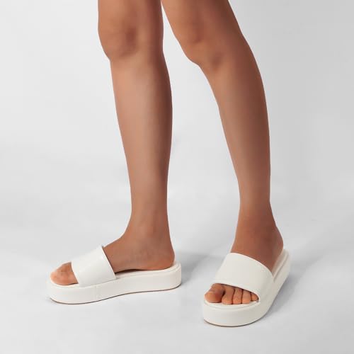 Image of Platform Sandals for Women Straw Raffia Sandals Women Cute Sandal Wedges for Beach Vacation Comfortable Espadrille Platform Shoes