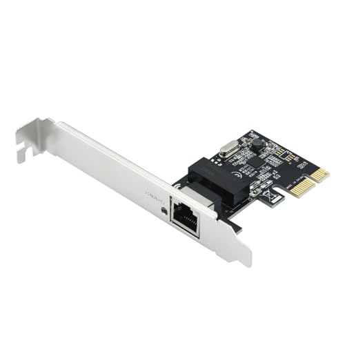 Tarjeta de Red Ethernet Gigabit PCIe Chip RTL8111E Puerto RJ45 Instalación 10/100/1000Mbps para PC de Escritorio miniatura 6