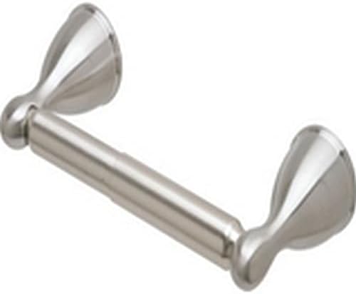 PROFLO PF03PH Colliston Wall Mounted Spring Bar Toilet Paper Holder - Brushed Nickel