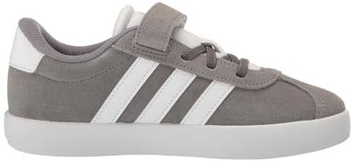 Image of adidas Kids' VL Court 3.0 Elastic Lace & Strap Shoe