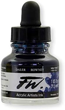 Daler-Rowney FW Acrylic Artists Ink - Premium White Drawing Ink 29.5ml