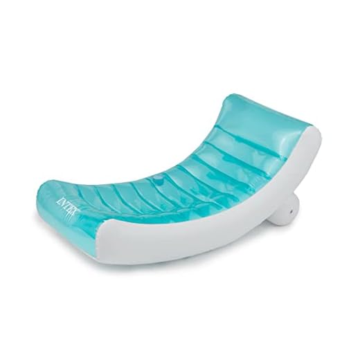 Intex Rockin' Inflatable Lounge, 74" X 39"