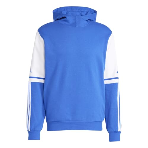 adidas Homme Squadra25 Sweat Hoody Sweatshirt, Team Royal Blue/White, S