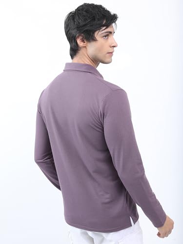 Image of Highlander Men's Polyester Regular Fit T-Shirt