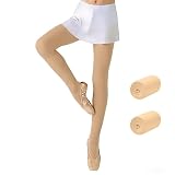L&K Ballettstrumpfhose Mädchen 80 DEN Kinder Tanzstrumpfhose mit Komfortbund blickdicht & langlebig 27261HA+HA-110/116