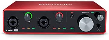 Focusrite Scarlett 4i4 (3rd Gen) USB Audio Interface